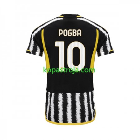 Billiga Fotbollströjor Juventus Paul Pogba 10 Hemma tröja 2023/24 Kortärmad